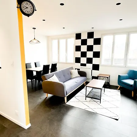 Guest house Coliving - Wifi - Tv - Proche Tram - L'escale Partagee Brest